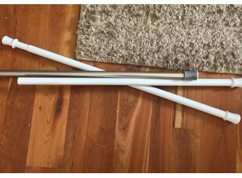 3 Shower Curtain Rods