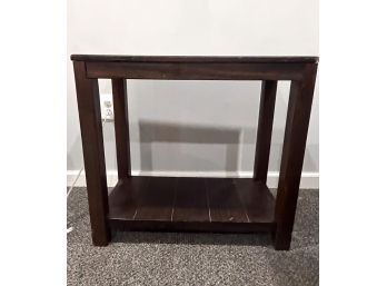 Wooden Side Table (1 Of 2)