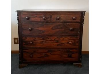 Antique 1850'S Painted Chest / Dresser