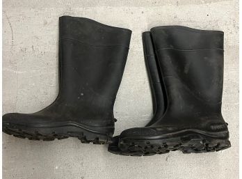 Lot Of 2 Pairs - Size 12 - Rubber Boots