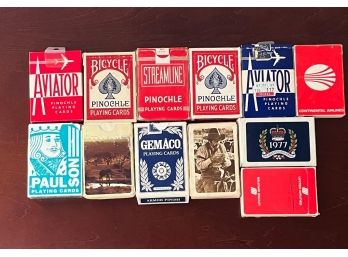 Lot Of 12 Playing Cards