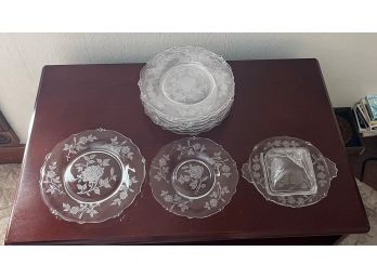 12 Piece Glass Dish Set