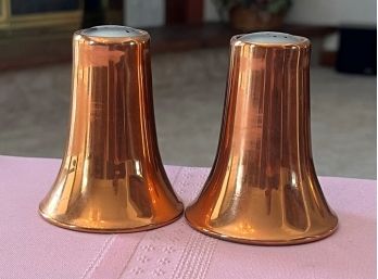 Copper Salt And Pepper Shakers