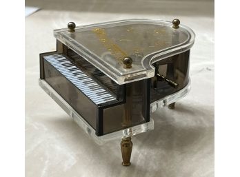 Small Vintage Piano Music Box