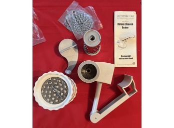 Deluxe Cheese Grater With Attachments