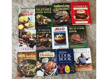 Lot Of 12 Cookbooks
