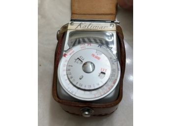 Vintage Kalimar Exposure Photography Light Meter