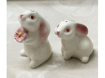 Bunny Salt And Pepper Shakers