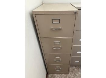 Metal File Cabinet  - 4 Drawer