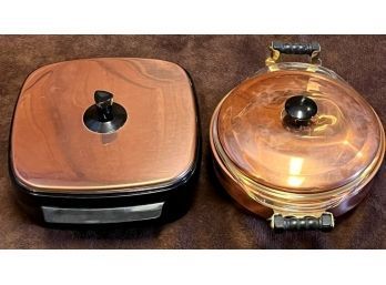 Set Of 2 Copper Cookware