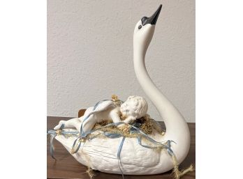 Swan And Angel Statue