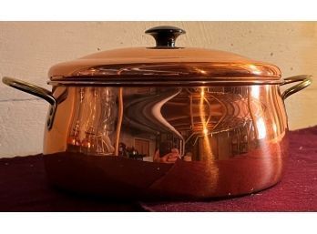 COPPER Cooking Pot With Lid