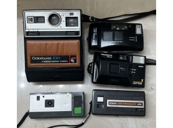 Lot Of 5 Vintage Cameras