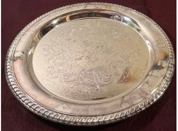SILVER Plated Platter