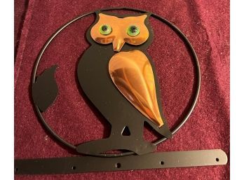 Copper Owl Decoration