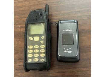 Two VINTAGE Cell Phones