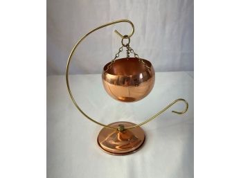 Hanging COPPER Bowl Stand