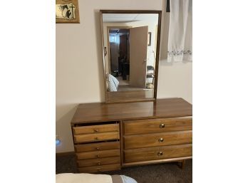 Vintage Dresser And Mirror