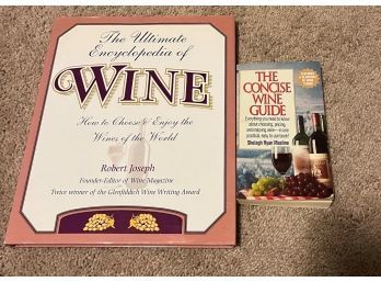 Lot Of 2 Books About WINE