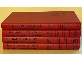Vintage Book Set - The Happy Hollisters By Jerry West (1961)