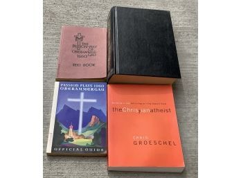 Lot Of 4 Religious Books