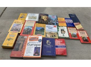 Lot Of 20 Travel Books (Europe)