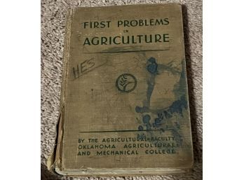 First Problem In Agriculture By Faculty Of Oklahoma Agricultural And Mechanical College (1939)