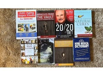 Lot Of 8 Home Health Books