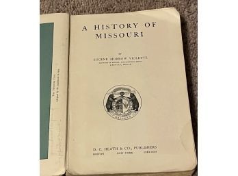 History Of Missouri (1918)