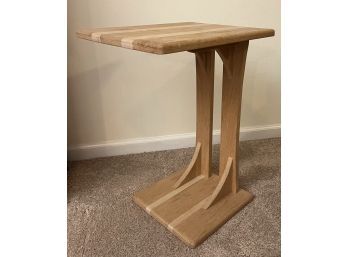 2 Unique Wooden Side Tables