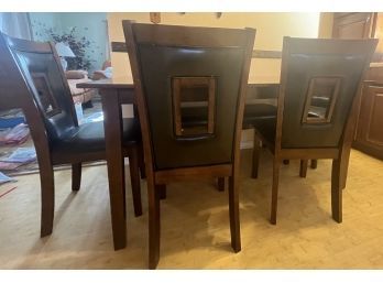 Chic Dining Table W 4 Chairs AND Bench