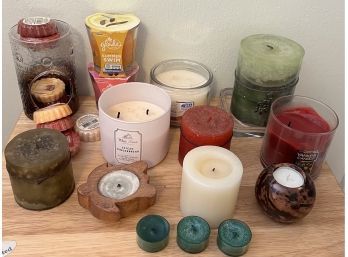 Large Candle Collection