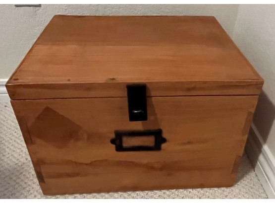 Wooden File Box #2