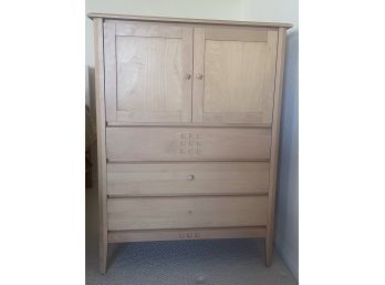 Vintage Baronet Ungava Wood Three-drawer Dresser W/ Storage