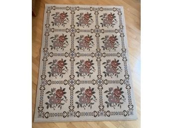 100 Wool Area Rug From Petit-point Classics In Spain