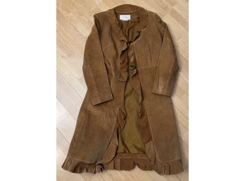 Margert Godfrey Ladies Leather Coat (Size 10)