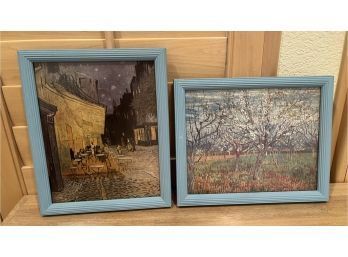 Professionally Framed Art - 2 Pieces