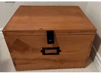 Wooden File Box #2