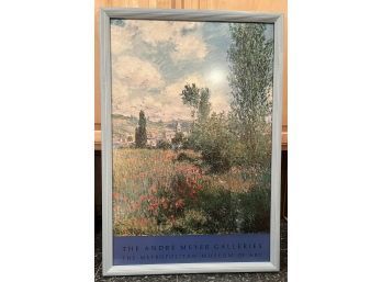Professionally Framed Art - Monet 'Path In The Ile Saint-martin' Reproduction