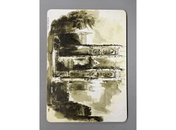 Westminster Abbey Grisaille Placemat