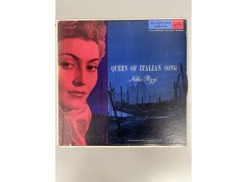 Nilla Pizzi 'Queen Of Italian Song' Record