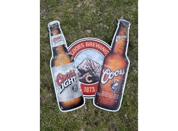 Coors Beer Metal Wall Decoration