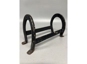 Vintage Iron Horseshoe Form Boot Scrape