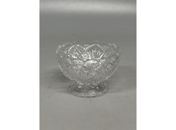 Pressed Glass Sorbet Cup