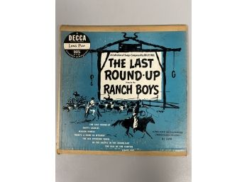 Ranch Boys 'The Last Round Up' Record
