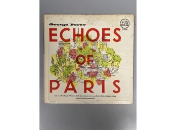 George Feyer 'Echoes Of Paris' Record