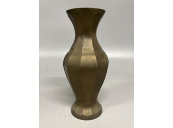 Vintage Indian Solid Brass Decorative Vase