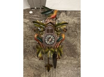 Contemporary German Black Forest-Style Cuckoo Clock
