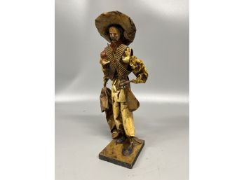 Mexican Paper Mache Figure Sculpture