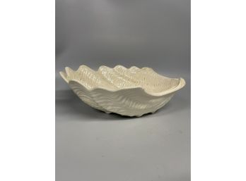 Large Clamshell Centerpiece Bowl